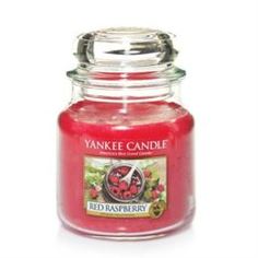 Свечи, подсвечники, аромалампы Аромасвеча в банке Красная малина 1323187E Yankee Candle