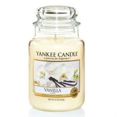 Свечи, подсвечники, аромалампы Аромасвеча в банке Ваниль 1507743E Yankee Candle