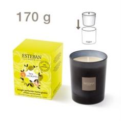 Свечи, подсвечники, аромалампы Аромасвеча цитрусовый сад Esteban classic