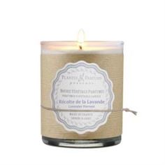 Свечи, подсвечники, аромалампы Свеча ароматическая Plantes et parfums Лавандовые поля 180 г