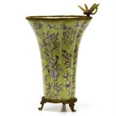 Вазы Ваза со стрекозой 32см Wah luen handicraft