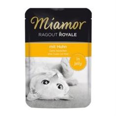 Влажный корм и консервы для кошек Корм для кошек MIAMOR Королевское рагу Курица 100 г