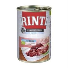 Влажный корм и консервы для собак Корм для щенков RINTI Мясной гурман Говядина 400 г