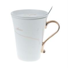 Чашки и кружки Набор из 3 предметов Eco cup знаки зодиака: кружка овен 380мл,крышка, ложка