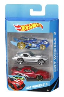 Авто-мототехника Набор подарочный из 3-х машинок в ассортименте Hot Wheels Mattel (K5904)