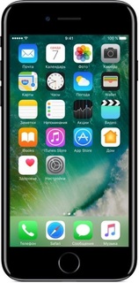 Смартфоны и мобильные телефоны Смартфон Apple iPhone 7 128Gb Jet Black MN962RU/A