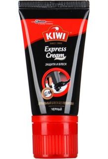 Средства по уходу за обувью Крем Kiwi Express Cream Защита и блеск черный 50 мл