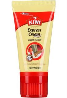 Средства по уходу за обувью Крем Kiwi Express Cream Защита и блеск нейтральный 50 мл