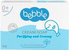 Средства по уходу за телом и за кожей лица для детей Детское крем-мыло Bebble Cream Soap 75 г