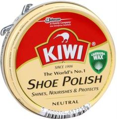 Средства по уходу за обувью Крем Kiwi Shoe Polish нейтральный 50 мл