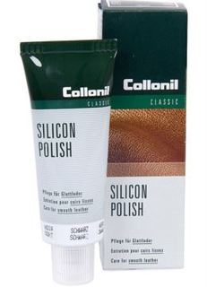 Средства по уходу за обувью Крем Collonil Silicon Polish черный 75 мл