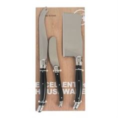 Ножи, ножницы и ножеточки Ножи кухонные для сыра набор 3 шт Koopman tableware