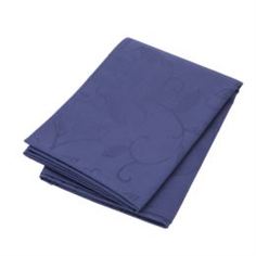 Скатерти, салфетки Скатерть жаккард синяя 140x140 Gemitex ramage 501400