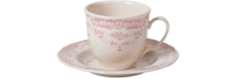 Чайные пары и сервизы Пара чайная 200мл rose розовая Bitossi