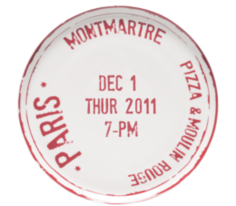 Столовая посуда Блюдо для пиццы Bitossi Paris 31 см