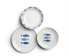 Сервизы и наборы посуды Набор столовой посуды Excelsa Ocean 18 предметов 6 персон