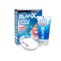 Средства по уходу за полостью рта Паста зубная Blanx whith shock treatment + Led Bite (RUS) Отбеливающий уход+световой активатор, 50 мл (GA1327900)