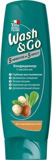 Средства по уходу за волосами Кондиционер для поврежденных волос Содалис wash&go 180мл