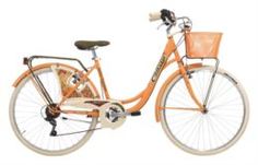 Велосипеды Велосипед женский Cicli Cinzia belle epoque peach с корзиной (9270/565/554)