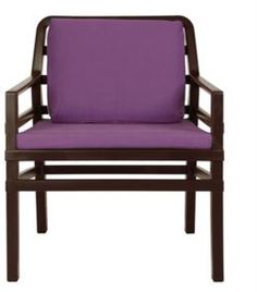 Кресла и стулья Стул Nardi Aria Cafе/Melanzana с подушками 2 шт.