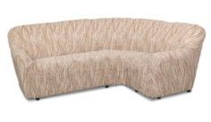 Чехлы для мебели Чехол на классический угловой диван Виста Элегант Крем Еврочехол