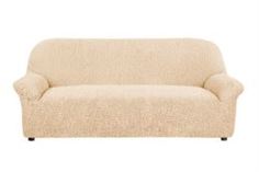 Чехлы для мебели Чехол на 3-х местный диван Микрофибра Ваниль Еврочехол