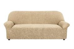 Чехлы для мебели Чехол на 3-х местный диван Микрофибра Кофейный Еврочехол