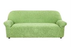 Чехлы для мебели Чехол на 3-х местный диван Микрофибра Фисташковый Еврочехол