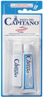 Средства по уходу за полостью рта Зубная паста + щетка Pasta del Capitano Дорожный набор 25 мл