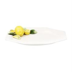 Столовая посуда Блюдо 8-угольное Annaluma lemons 42х30см