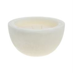 Свечи, подсвечники, аромалампы Свеча декоративная Edg белая 15.3х7.5 см