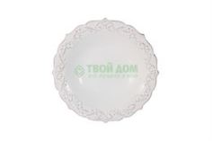 Столовая посуда Тарелка суповая IMARI Белая винтаж 23 см