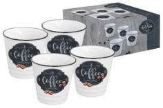 Чайные пары и сервизы Набор чашек д/кофе 100мл кухня ретро Easy life El-r1602/kibc