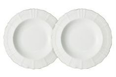 Сервизы и наборы посуды Набор суповых тарелок Colombo Бьянка 23 см 2 шт