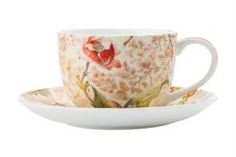 Чайные пары и сервизы Чашка с блюдцем Maxwell & Williams Консерватория 0.25 л