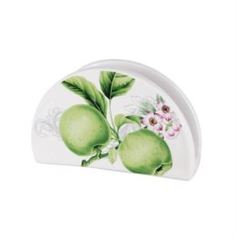 Столовая посуда Салфетница IMARI Зеленые яблоки 16 см