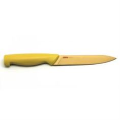 Ножи, ножницы и ножеточки Нож кухонный 13см желтый Atlantis