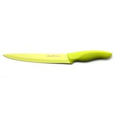Ножи, ножницы и ножеточки Нож для нарезки 20см зеленый Atlantis