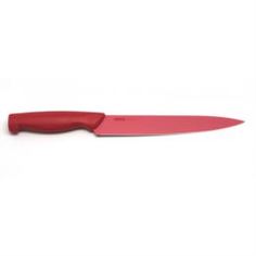 Ножи, ножницы и ножеточки Нож для нарезки 20см красный Atlantis