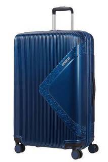 Рюкзаки и чемоданы Чемодан American Tourister Modern dream синий с блеском L