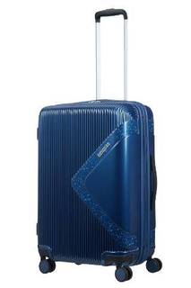 Рюкзаки и чемоданы Чемодан American Tourister Modern dream синий с блеском M
