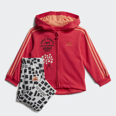 Комплект: толстовка и брюки Graphic Hooded adidas Performance