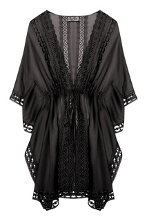 Черное платье-кафтан Kayla Charo Ruiz