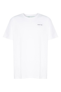 Белая футболка Off White