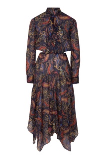 Платье-рубашка с принтом пейсли Maje