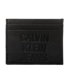 Холдер д/кредитных карт CALVIN KLEIN JEANS K50K504747 черный