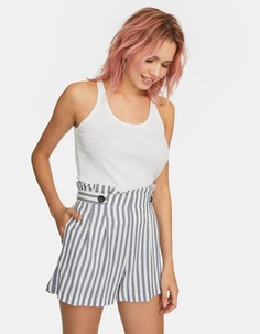 Шорты в стиле рустик Stradivarius