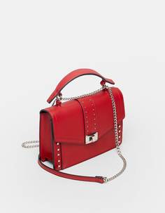 Сумка с плечевым ремнем и цепочкой Stradivarius