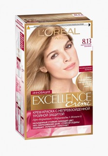 Краска для волос LOreal Paris LOreal "Excellence", оттенок 8.13, Светло-русый бежевый