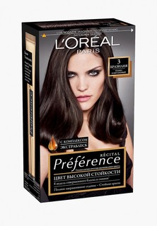 Краска для волос LOreal Paris LOreal "Preference", оттенок 3, Бразилия